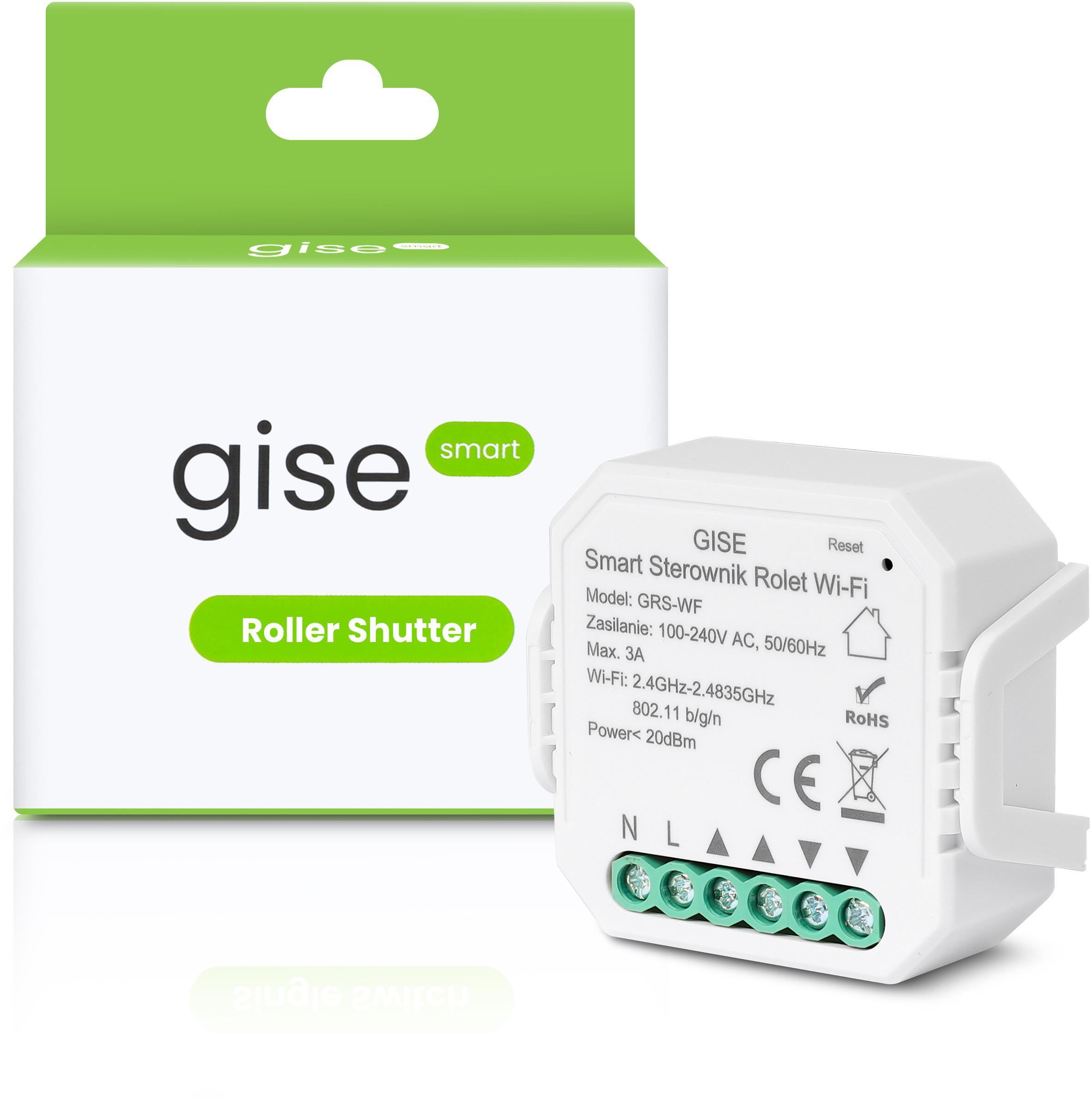 GISE Smart Sterownik roletowy WiFi GEN 2 | Tuya | GRS-WF 3 GISE Smart Sterownik roletowy WiFi GEN 2 | Tuya | GRS-WF - obrazek 3