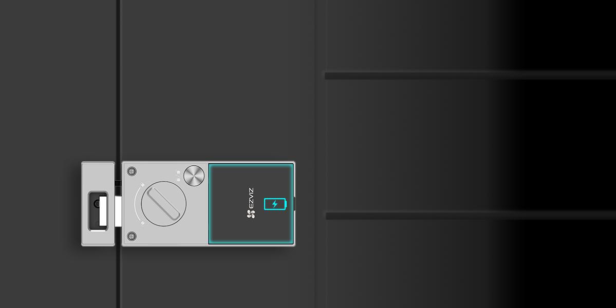 Inteligentny zamek cyfrowy Ezviz DL03 Pro 4 Inteligentny zamek cyfrowy Ezviz DL03 Pro - obrazek 4