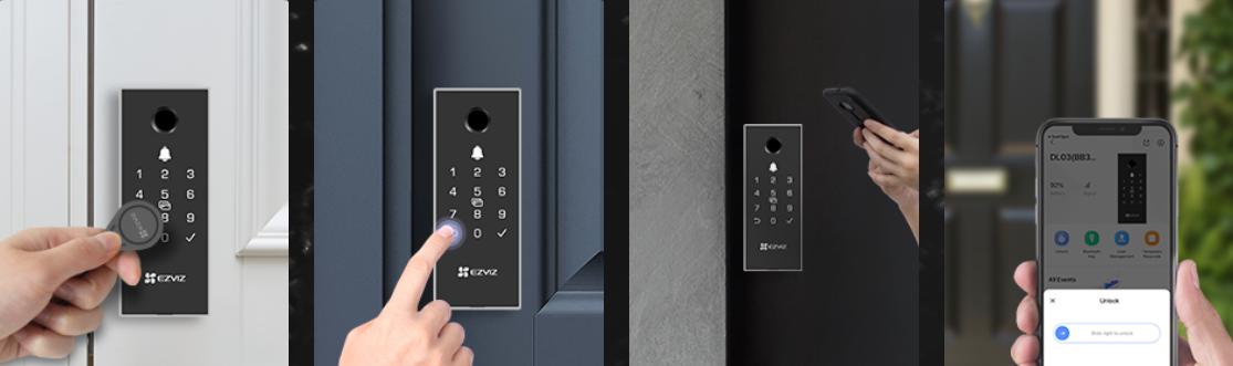 Inteligentny zamek cyfrowy Ezviz DL03 Pro 10 Inteligentny zamek cyfrowy Ezviz DL03 Pro - obrazek 10