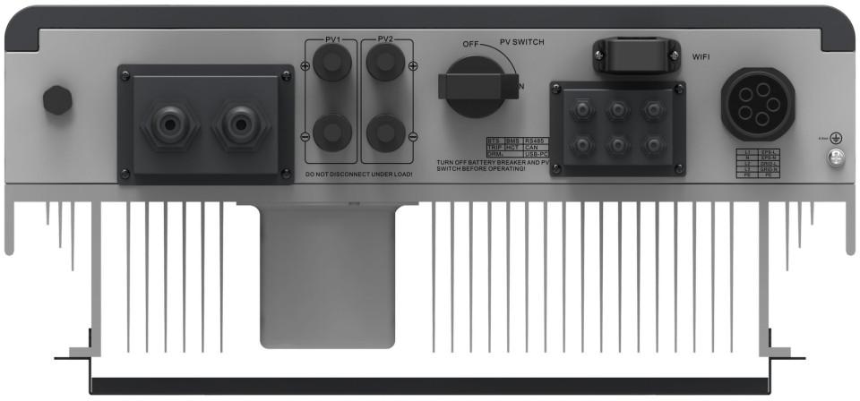 Inwerter solarny hybrydowy Volt Polska Ultra Hybrid 3600W/5400W 2x MPPT (120-500V) Wi-Fi - obrazek 3