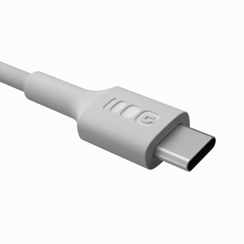 KABEL USB-C / USB-C Greencell PowerStream 120cm PD 100W biały w oplocie - obrazek 4