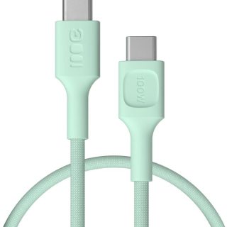 KABEL USB-C / USB-C Greencell PowerStream 30cm PD 100W zielony w oplocie