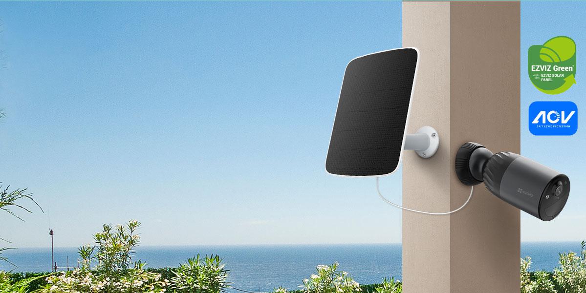 Kamera IP Ezviz BC1c 4K 8MPx bezprzewodowa z panelem solarnym 6 Kamera IP Ezviz BC1c 4K 8MPx bezprzewodowa z panelem solarnym - obrazek 6
