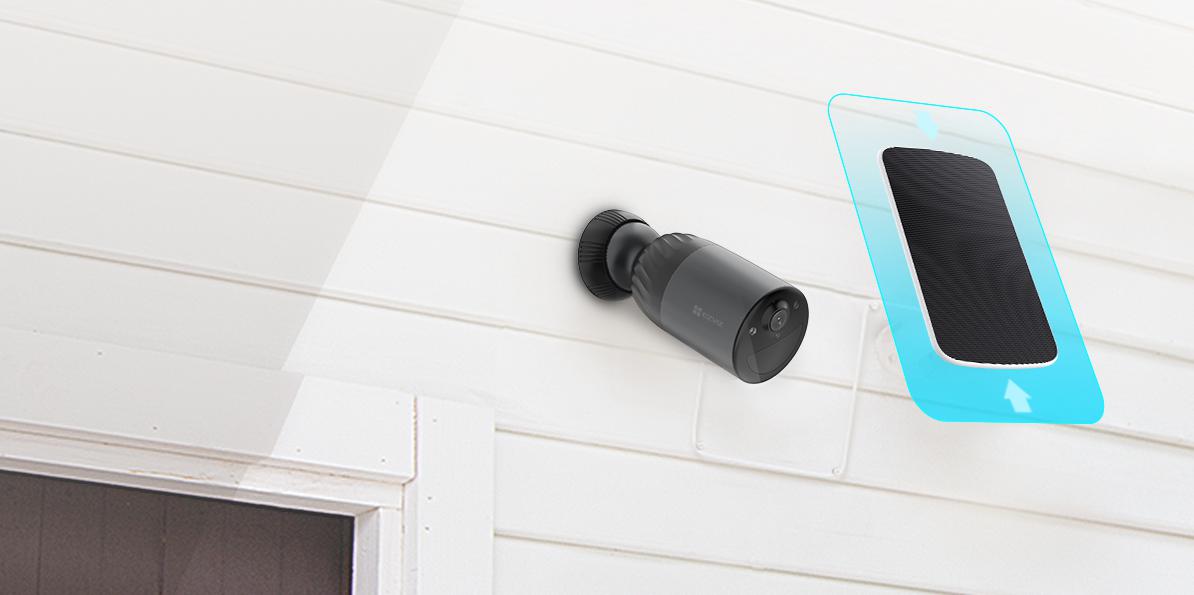 Kamera IP Ezviz BC1c 4K 8MPx bezprzewodowa z panelem solarnym 7 Kamera IP Ezviz BC1c 4K 8MPx bezprzewodowa z panelem solarnym - obrazek 7