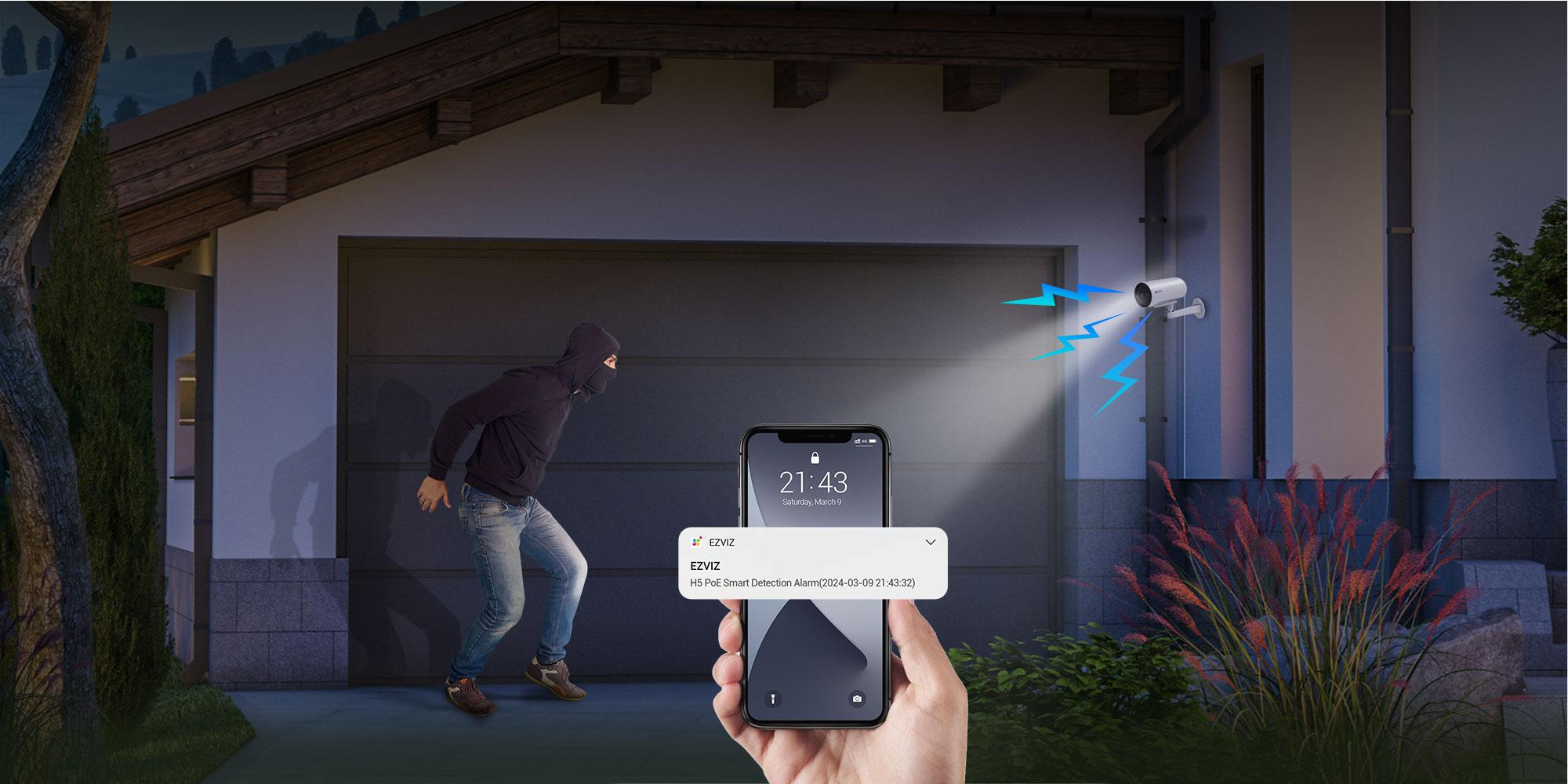 Kamera IP Ezviz H5 PoE 2K 3MPx 8 Kamera IP Ezviz H5 PoE 2K 3MPx - obrazek 8