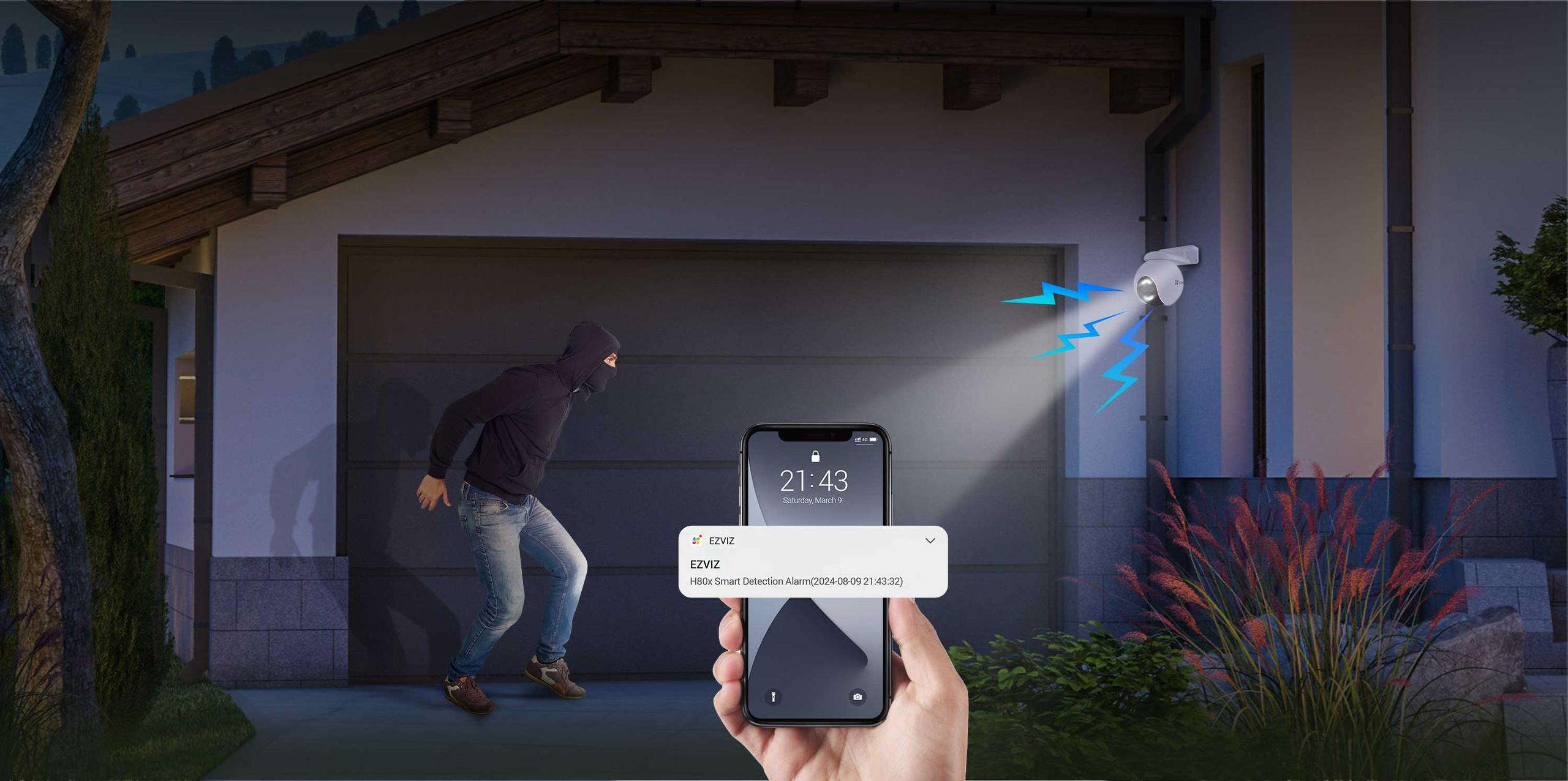 Zestaw do monitoringu Wi-Fi EZVIZ 4x H80x Dual 4K 8MP+2MP 4mm 11 Zestaw do monitoringu Wi-Fi EZVIZ 4x H80x Dual 4K 8MP+2MP 4mm - obrazek 11