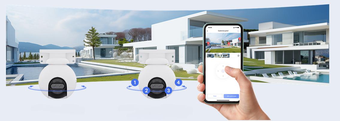 Zestaw do monitoringu Wi-Fi EZVIZ 4x H80x Dual 4K 8MP+2MP 4mm 12 Zestaw do monitoringu Wi-Fi EZVIZ 4x H80x Dual 4K 8MP+2MP 4mm - obrazek 12