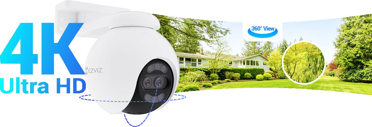 Zestaw do monitoringu Wi-Fi EZVIZ 4x H80x Dual 4K 8MP+2MP 4mm 8 Zestaw do monitoringu Wi-Fi EZVIZ 4x H80x Dual 4K 8MP+2MP 4mm - obrazek 8