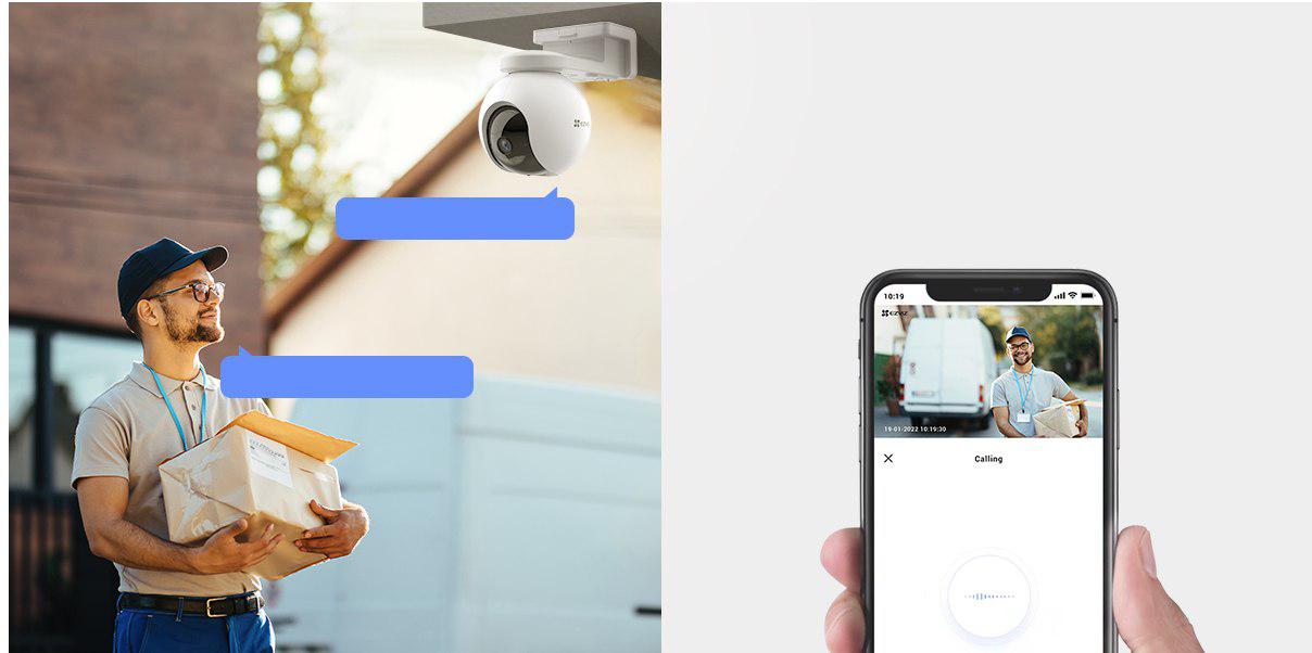 Zestaw do monitoringu Wi-Fi EZVIZ 4x HB8 2K+ (4MP) typ-C 4 Zestaw do monitoringu Wi-Fi EZVIZ 4x HB8 2K+ (4MP) typ-C - obrazek 4