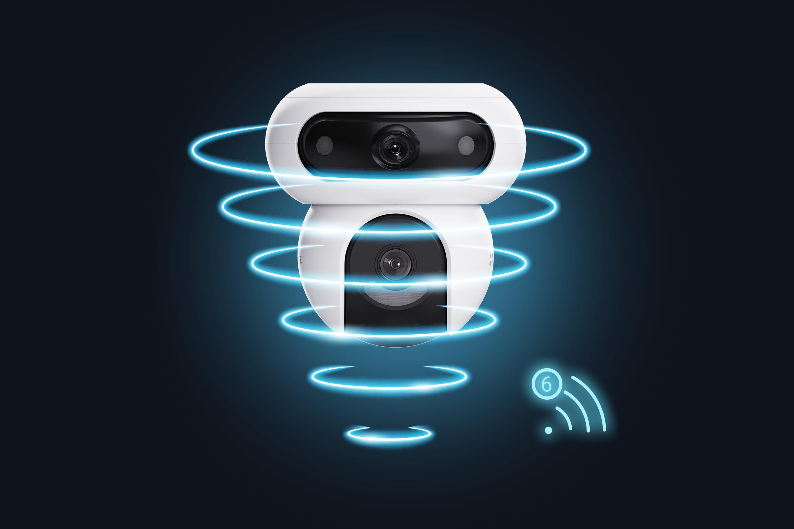 Kamera IP Ezviz HB90 z panelem solarny 8W dual 4MP+4MP Wi-Fi AOV - obrazek 13