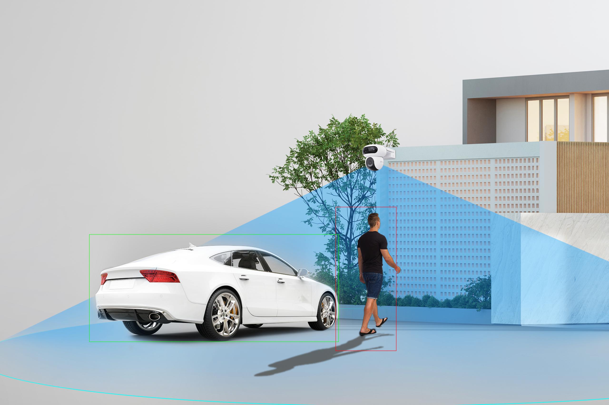 Kamera IP Ezviz HB90 z panelem solarny 8W dual 4MP+4MP Wi-Fi AOV - obrazek 9