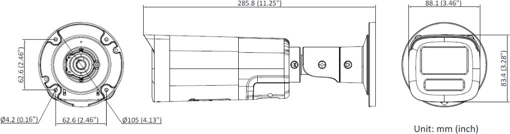 Kamera IP Hikvision DS-2CD1623G2-LIZU/SL 2.8-12mm PL 4 Kamera IP Hikvision DS-2CD1623G2-LIZU/SL 2.8-12mm PL - obrazek 4