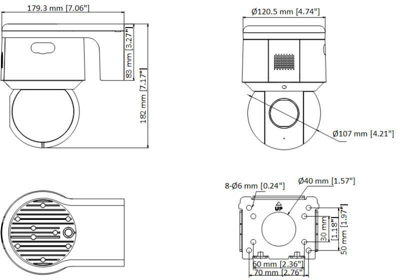 Kamera IP HikVision DS-2DE3A404IWG-E PL 2 Kamera IP HikVision DS-2DE3A404IWG-E PL - obrazek 2