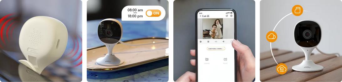 Kamera IP Imou Cue 2E 3MP IPC-C32EP z chmurą Imou Protect na rok 2 972a06d595000a40811c0970b7939504