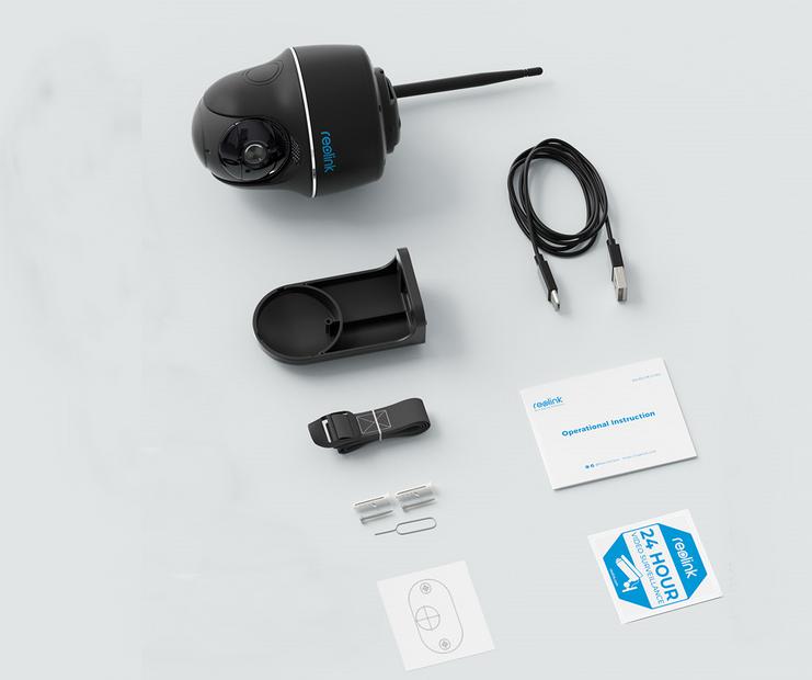 Kamera IP Reolink Argus Series B430 z panelem solarnym (czarna) - obrazek 3