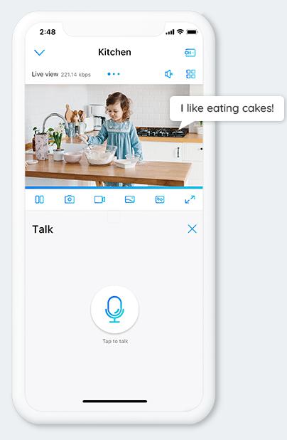 Kamera IP Reolink E340 wewnętrzna obrotowa 8MPx WiFi biała 7 Kamera IP Reolink E340 wewnętrzna obrotowa 8MPx WiFi biała - obrazek 7