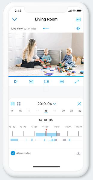 Kamera IP Reolink E340 wewnętrzna obrotowa 8MPx WiFi biała 6 Kamera IP Reolink E340 wewnętrzna obrotowa 8MPx WiFi biała - obrazek 6