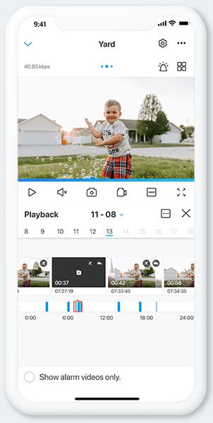 Kamera IP Reolink E Series E540 PTZ 5MP Wi-Fi LED biała 5 Kamera IP Reolink E Series E540 PTZ 5MP Wi-Fi LED biała - obrazek 5