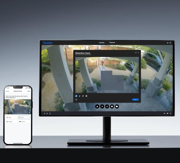 Kamera IP Reolink P320 5MP POE biała 5 Kamera IP Reolink P320 5MP POE biała - obrazek 5