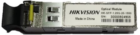 Moduł Hikvision HK-SFP-1.25G-20-1550 1 Moduł Hikvision HK-SFP-1.25G-20-1550