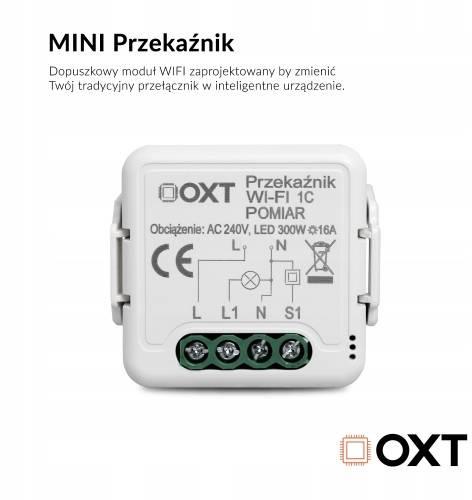 Moduł OXT przekaźnik 1 obwód pomiar 16A WIFI TUYA T220P 6 Moduł OXT przekaźnik 1 obwód pomiar 16A WIFI TUYA T220P - obrazek 6