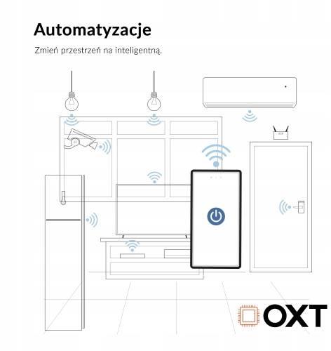 Moduł OXT przekaźnik 1 obwód pomiar 16A WIFI TUYA T220P 3 Moduł OXT przekaźnik 1 obwód pomiar 16A WIFI TUYA T220P - obrazek 3