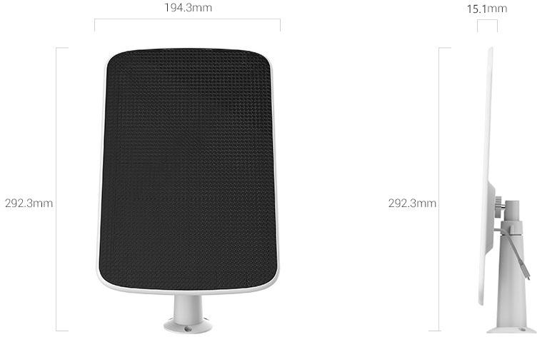 Panel solarny Ezviz CS-CMT-SolarPanel-E Type-C 6W - obrazek 6