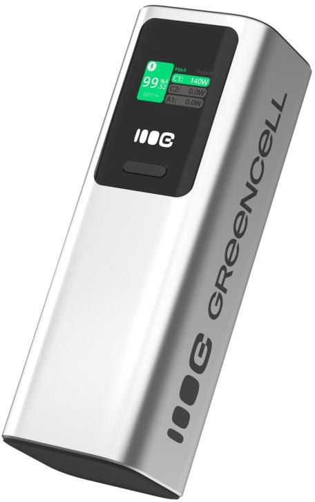 POWERBANK Greencell PowerPlay Ultra 25200mAh SZYBKIE ŁADOWANIE 140W 2x USB-C PD 1x USB-A - obrazek 2