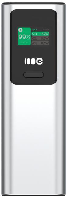 POWERBANK Greencell PowerPlay Ultra 25200mAh SZYBKIE ŁADOWANIE 140W 2x USB-C PD 1x USB-A - obrazek 3
