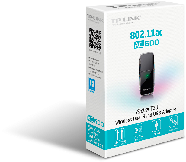 ADAPTER WLAN USB TP-LINK ARCHER T2U - obrazek 2