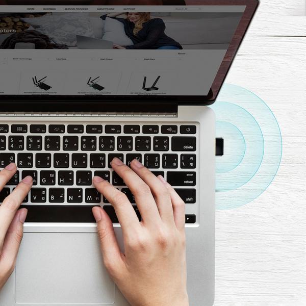 ADAPTER WLAN USB TP-LINK ARCHER T2U NANO - obrazek 2