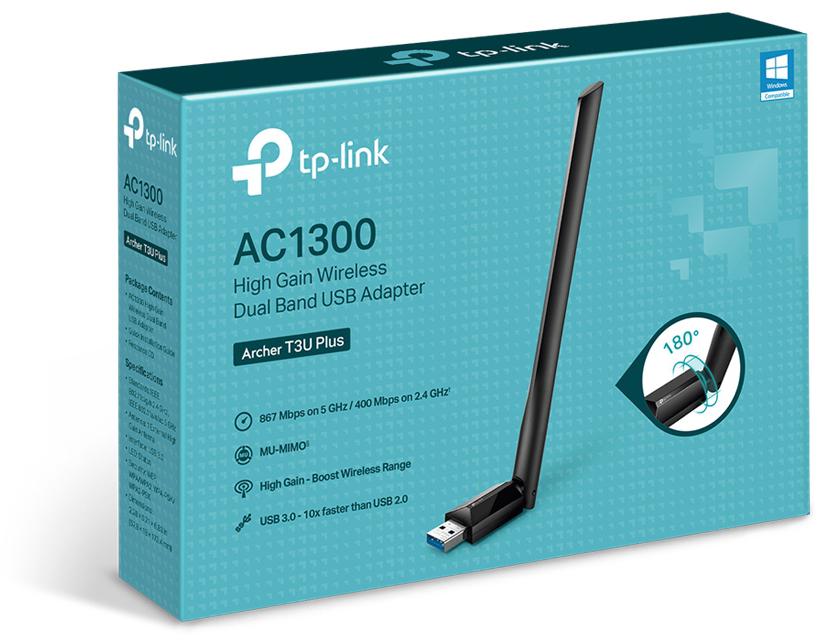 ADAPTER WLAN USB TP-LINK ARCHER T3U PLUS - obrazek 2