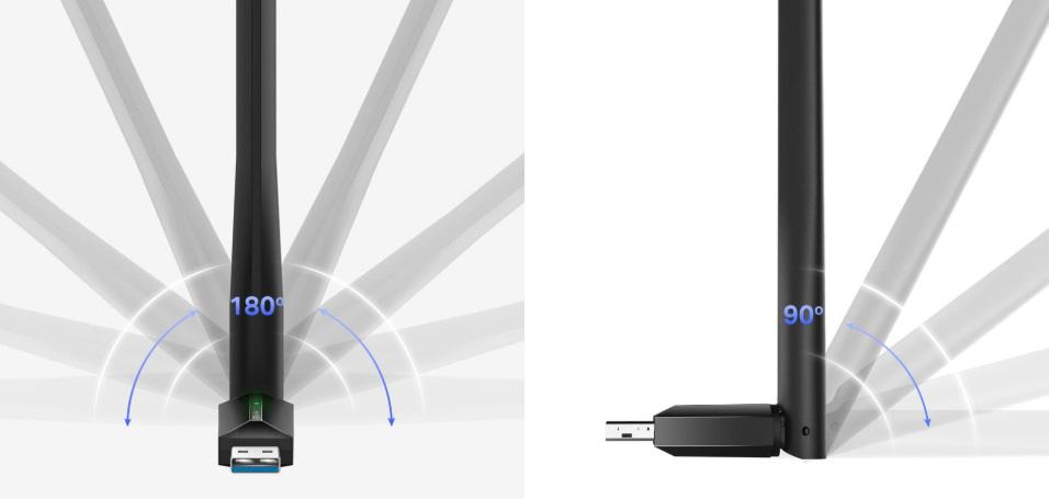 ADAPTER WLAN USB TP-LINK ARCHER T3U PLUS - obrazek 4