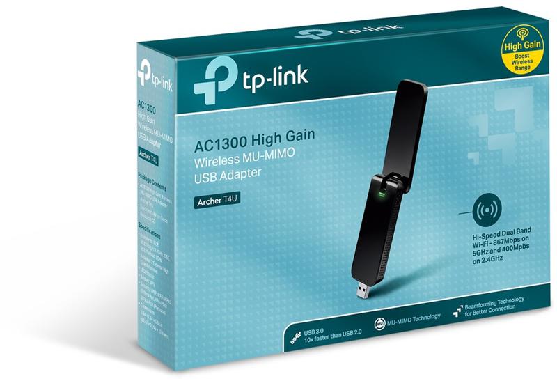 ADAPTER WLAN USB TP-LINK ARCHER T4U - obrazek 4