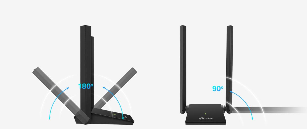 ADAPTER WLAN USB TP-LINK ARCHER T4U PLUS - obrazek 3
