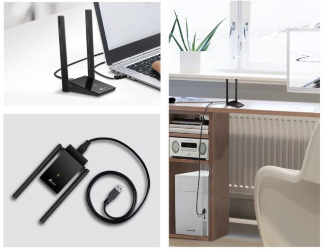 ADAPTER WLAN USB TP-LINK ARCHER T4U PLUS - obrazek 4