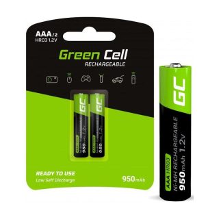 AKUMULATORKI Green Cell 2x AAA HR03 950mAh GR07