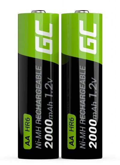AKUMULATORKI Green Cell 2x AA HR6 2000mAh GR06 - obrazek 4