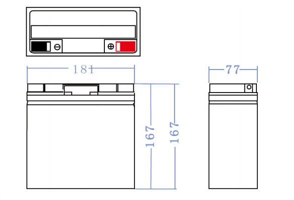 AKUMULATOR AGM Green Cell VRLA 12V 18Ah - obrazek 3