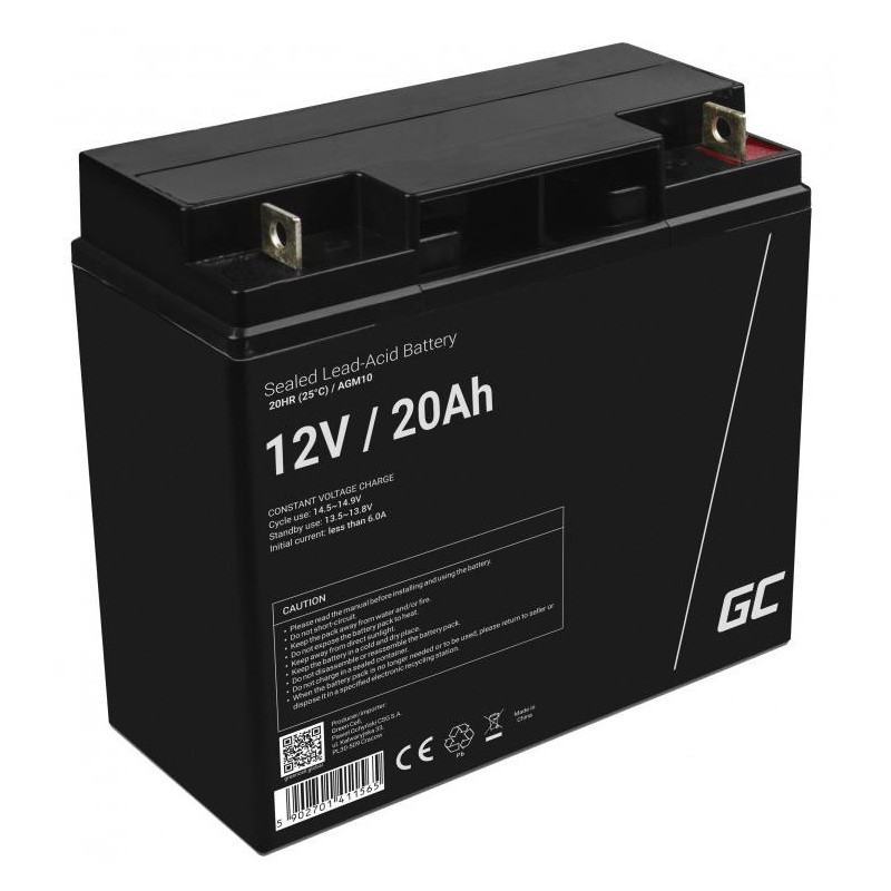 AKUMULATOR AGM Green Cell VRLA 12V 20Ah