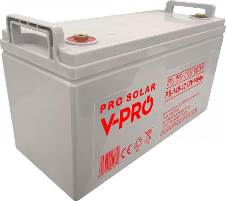 AKUMULATOR VOLT POLSKA DEEP CYCLE VPRO SOLAR 12V 140AH VRLA BEZOBSŁUGOWY 3 AKUMULATOR VOLT POLSKA DEEP CYCLE VPRO SOLAR 12V 140AH VRLA BEZOBSŁUGOWY - obrazek 3