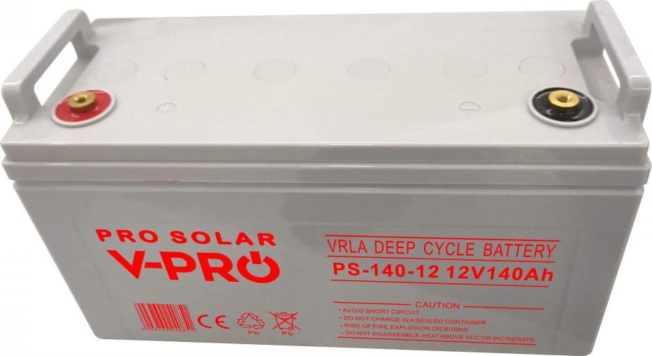AKUMULATOR VOLT POLSKA DEEP CYCLE VPRO SOLAR 12V 140AH VRLA BEZOBSŁUGOWY 4 AKUMULATOR VOLT POLSKA DEEP CYCLE VPRO SOLAR 12V 140AH VRLA BEZOBSŁUGOWY - obrazek 4