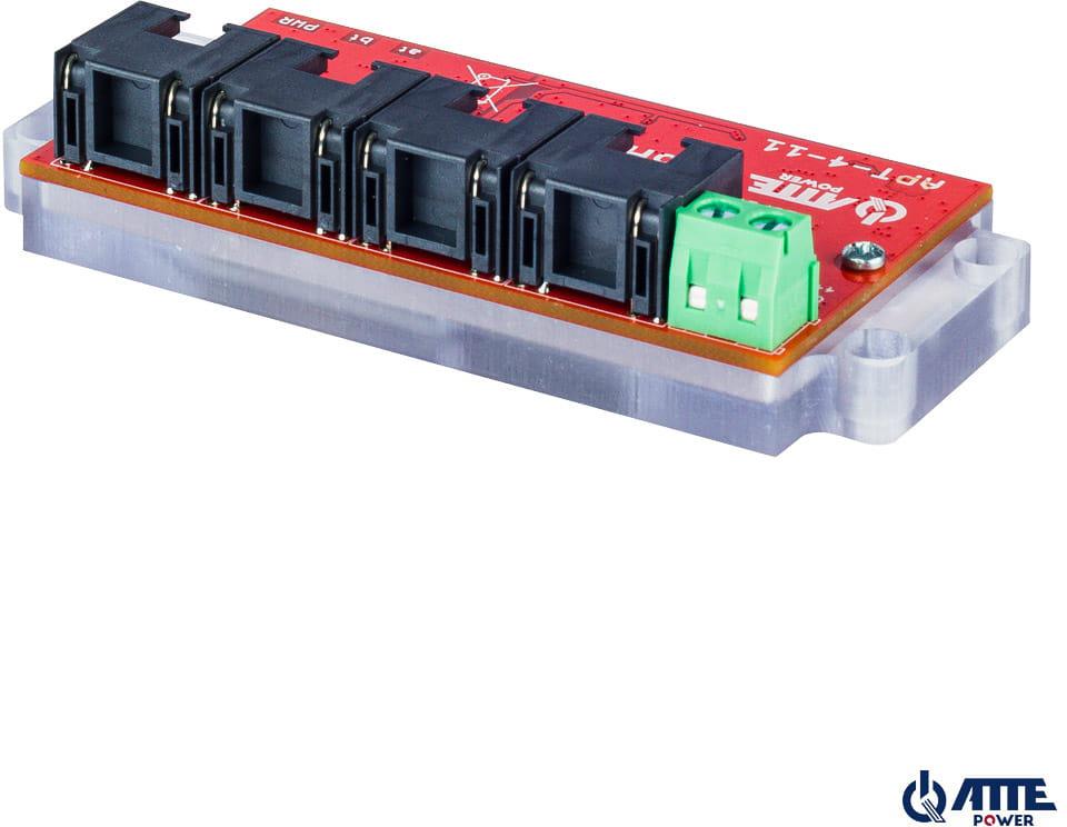 ATTE APT-4-11 Switch PoE 4 portowy 10/100Mbps, extender - obrazek 2