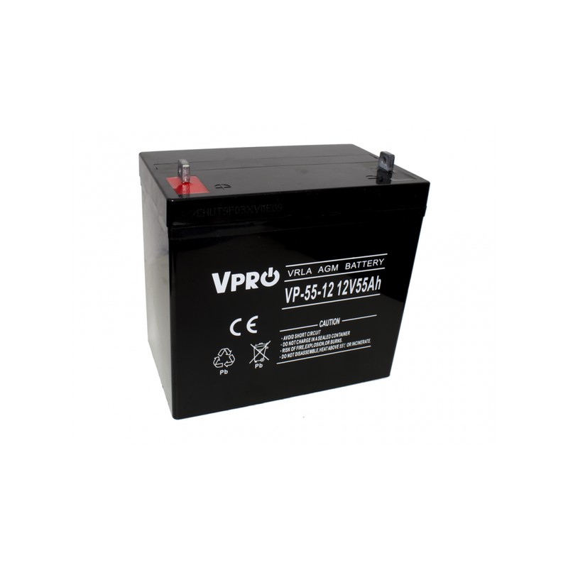 Akumulator VOLT POLSKA AGM VPRO 12V 55Ah