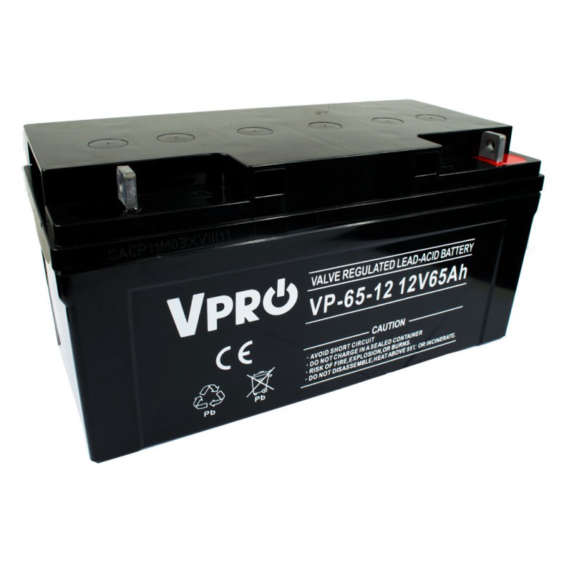 Akumulator VOLT POLSKA AGM VPRO 12V 65Ah