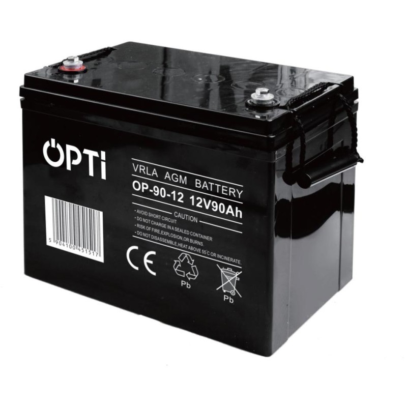 Akumulator Volt Polska AGM OPTI 12V 90Ah 1 Akumulator Volt Polska AGM OPTI 12V 90Ah