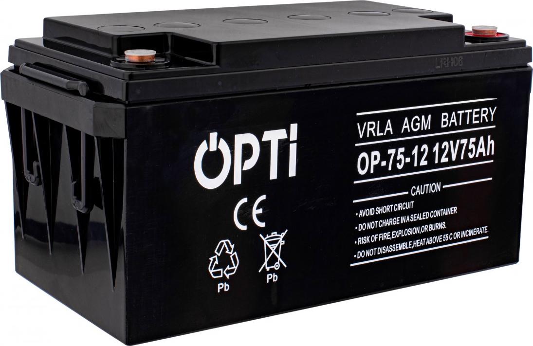 Akumulator Volt Polska AGM Opti 75Ah 2 Akumulator Volt Polska AGM Opti 75Ah - obrazek 2