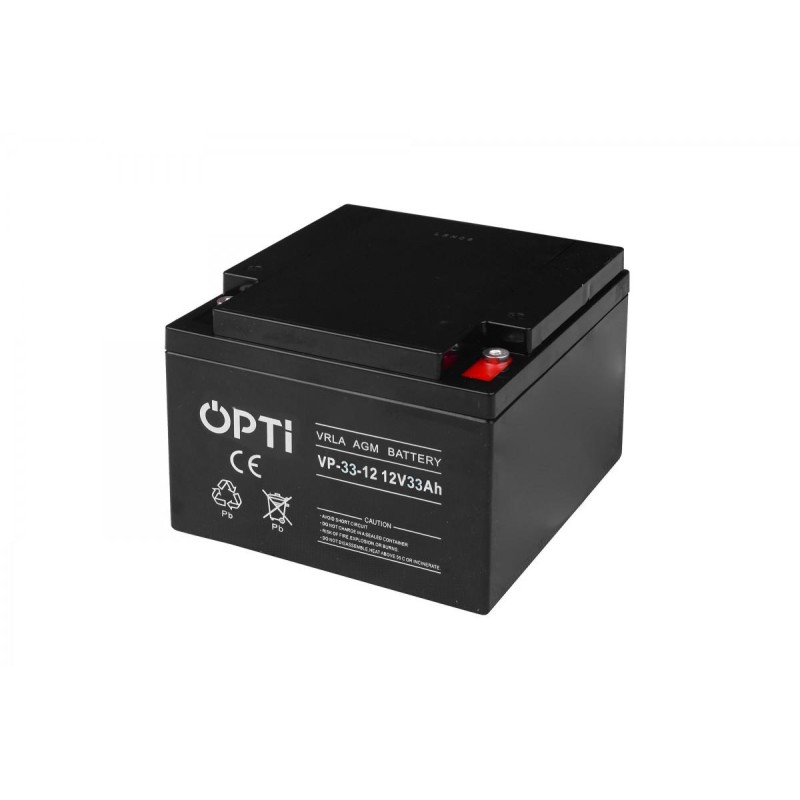 Akumulator Volt Polska Opti 12V 33Ah 1 Akumulator Volt Polska Opti 12V 33Ah