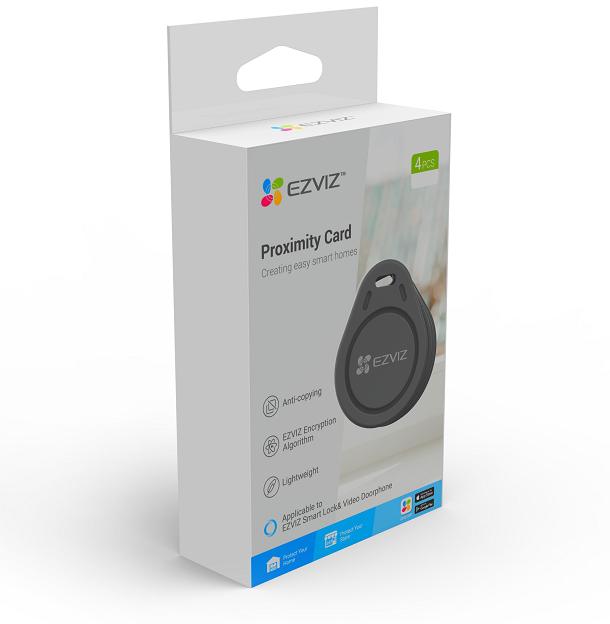 BRELOKI ZBLIŻENIOWE EZVIZ CS-DL-IC-CPU-R200 (4szt) - obrazek 6