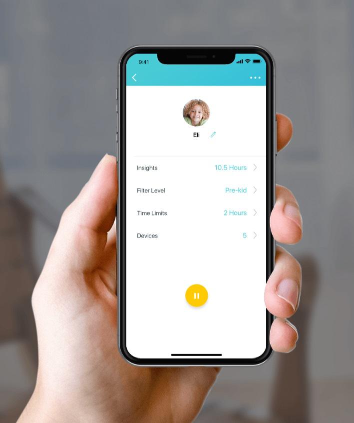 DOMOWY SYSTEM WI-FI MESH TP-LINK DECO E4 (1-pack) - obrazek 6